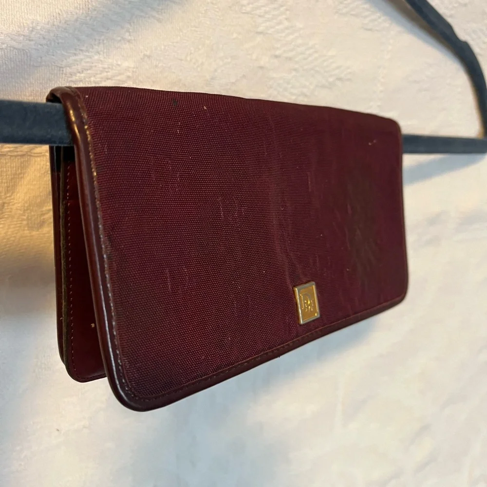 Dior Deep Red Wallet - REHAB PIECE